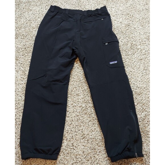 Patagonia Pants Mens 34 Stretch Softshell Hiking Windproof Zip Pocket Outdoor - Picture 6 of 10